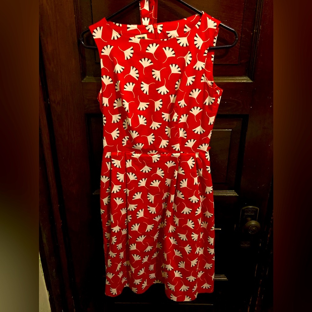 Red Anne Klein dress, sleeveless size 2